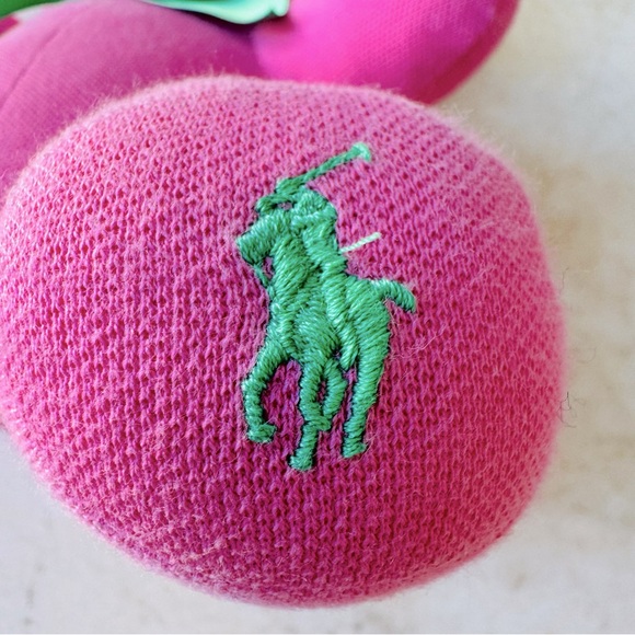 Ralph Lauren Teddy Bear pink plush - Picture 3 of 6